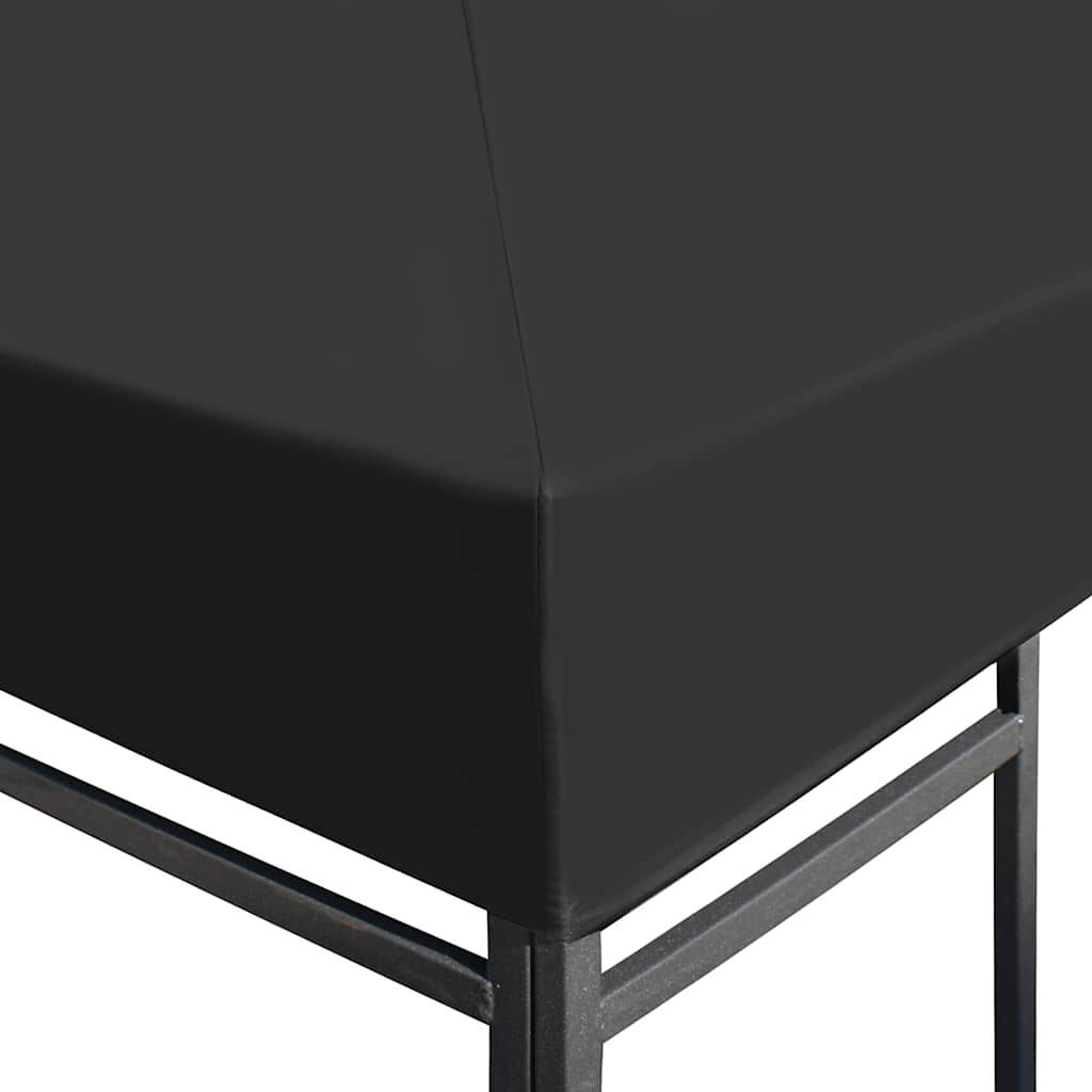 vidaXL Gazebo Top Cover 310 g/m² 3x3 m Grey