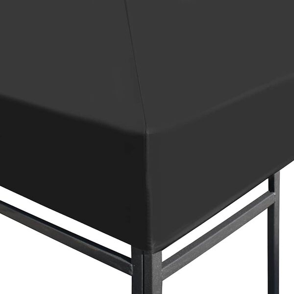 vidaXL Gazebo Top Cover 310 g/m² 3x3 m Grey