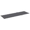 vidaXL Garden Sun Lounger with Cushion Solid Acacia Wood