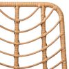 vidaXL Bar Stools 2 pcs 45x56x103.5 cm PE Rattan and Steel