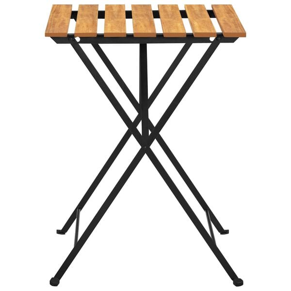 vidaXL Bistro Table 55x54x71 cm Solid Acacia Wood