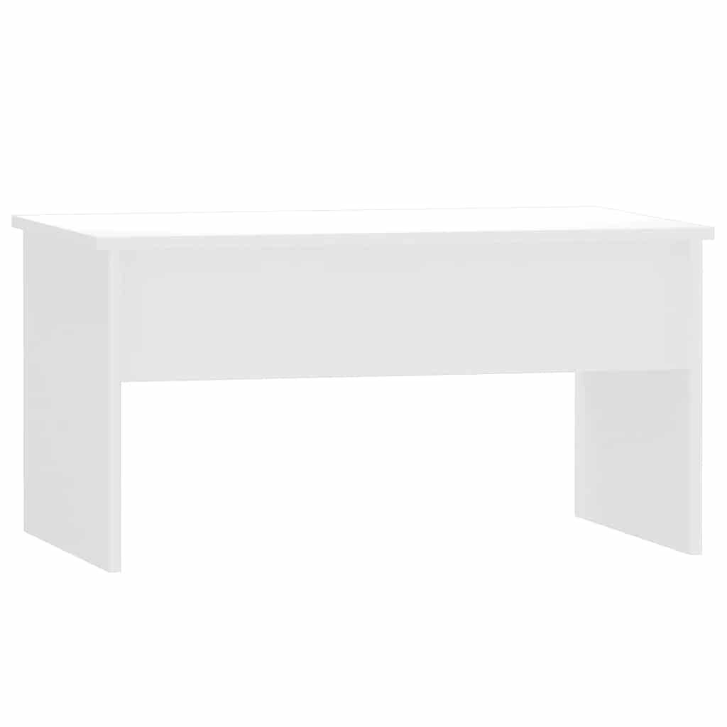 vidaXL Coffee Table High Gloss White 80x50.5x41.5 cm Engineered Wood