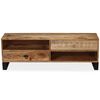 vidaXL TV Cabinet Solid Mango Wood 120x30x40 cm