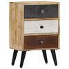 vidaXL Bedside Cabinet 40x30x60 cm Solid Mango Wood