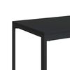 vidaXL Side Table with Wheels Black 40x30x63.5 cm Engineered Wood