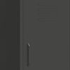 vidaXL Storage Cabinet Anthracite 42.5x35x101.5 cm Steel