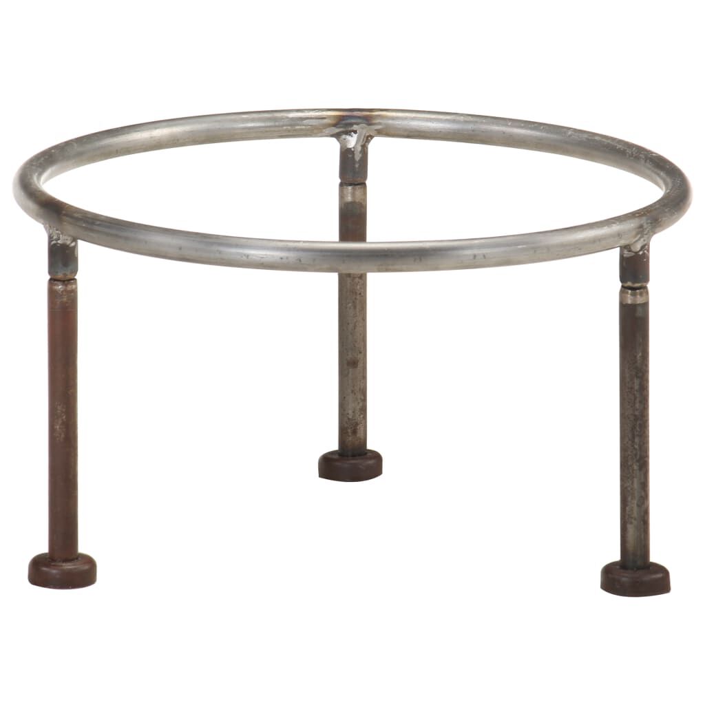 vidaXL Colourful Rustic Fire Pit Ø 40 cm Iron