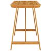 vidaXL 7 Piece Garden Bar Set Brown
