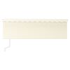 vidaXL Automatic Retractable Awning with Blind 4x3m Cream