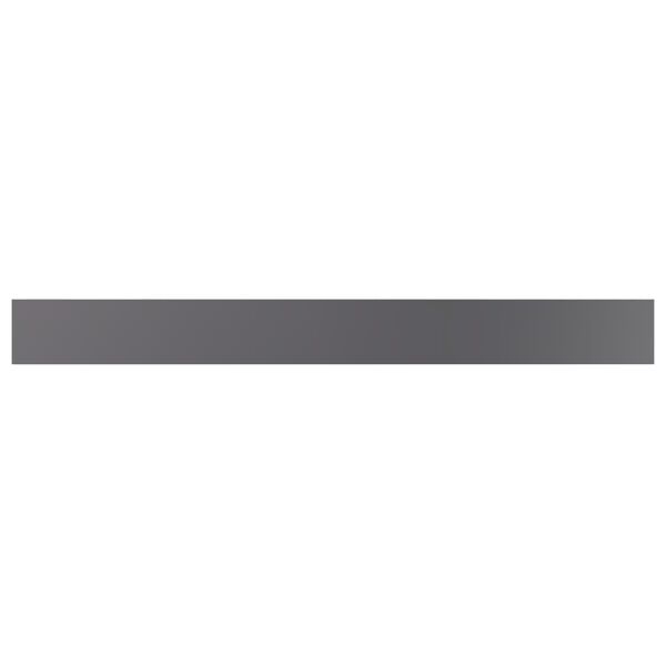 vidaXL Bookshelf Boards 4 pcs High Gloss Grey 100x10x1.5 cm Engineered Wood
