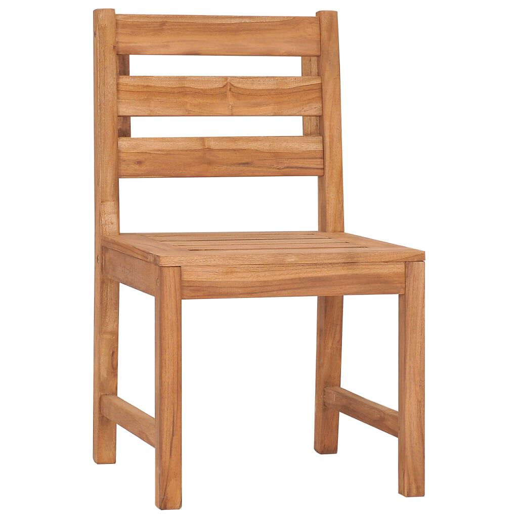 vidaXL 9 Piece Garden Dining Set Solid Wood Teak