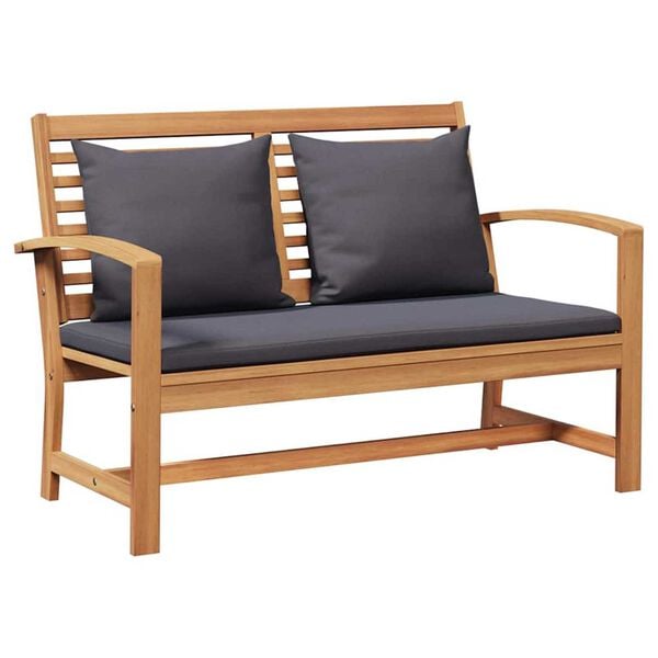 vidaXL Garden Sofa Set 2 pcs Natural Solid teak wood