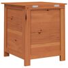 vidaXL Outdoor Cushion Box Brown 50x50x56 cm Solid Wood Fir
