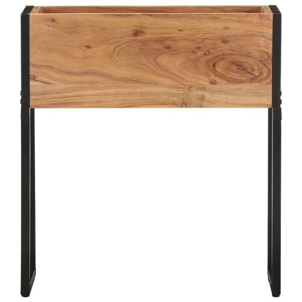 vidaXL Planter 60x20x68 cm Solid Acacia Wood
