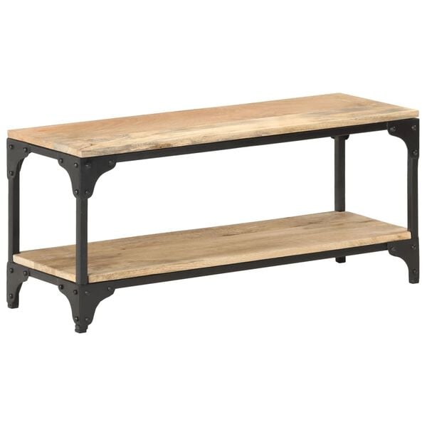 vidaXL Coffee Table 90x30x40 cm Solid Mango Wood