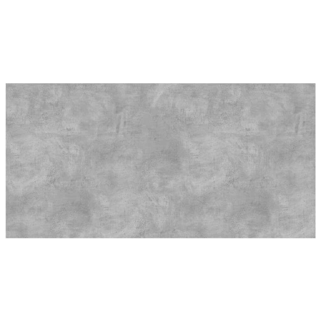 vidaXL Bookshelf Boards 4 pcs Concrete Grey 100x50x1.5 cm Engineered Wood