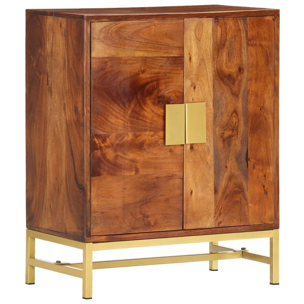 vidaXL Sideboard 60x35x75 cm Solid Acacia Wood