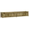 vidaXL Garden Planters 2 pcs Impregnated Wood Pine