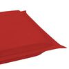 vidaXL Garden Sun Lounger with Cushion Solid Acacia Wood