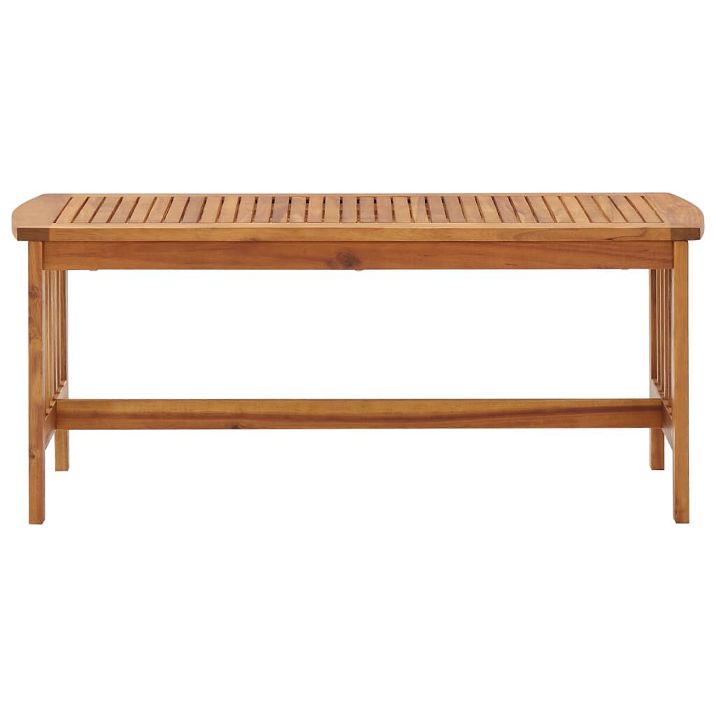 vidaXL Coffee Table 102x50x43 cm Solid Acacia Wood