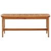 vidaXL Coffee Table 102x50x43 cm Solid Acacia Wood