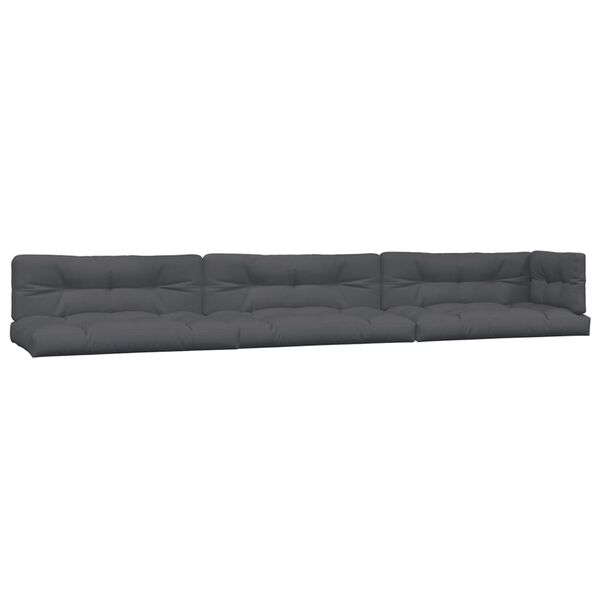 vidaXL 6 Piece Garden Pallet Sofa Set with Cushions Solid Wood Acacia