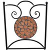 vidaXL 3 Piece Mosaic Bistro Set Ceramic Tile Terracotta