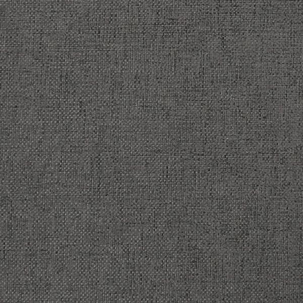 vidaXL Dining Chairs 2 pcs Dark Grey Fabric