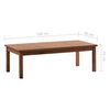 vidaXL 4 Piece Garden Lounge Set Solid Acacia Wood