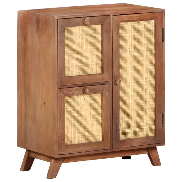 vidaXL Sideboard 60x35x75 cm Solid Mango Wood