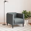 vidaXL Sofa Chair Dark Grey Fabric