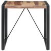 vidaXL Dining Table 80x80x75 cm Solid Wood