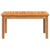vidaXL Coffee Table Brown Solid Acacia wood