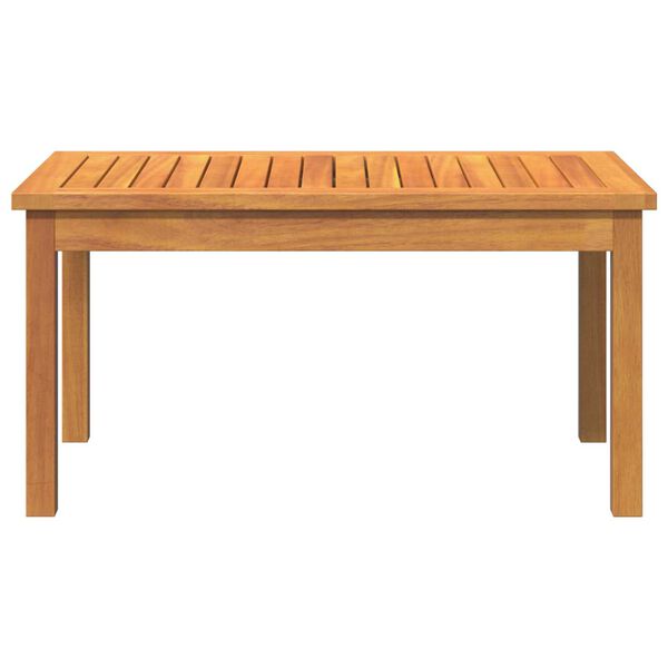 vidaXL Coffee Table Brown Solid Acacia wood