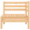 vidaXL Garden Corner Sofas 2 pcs Solid Pinewood