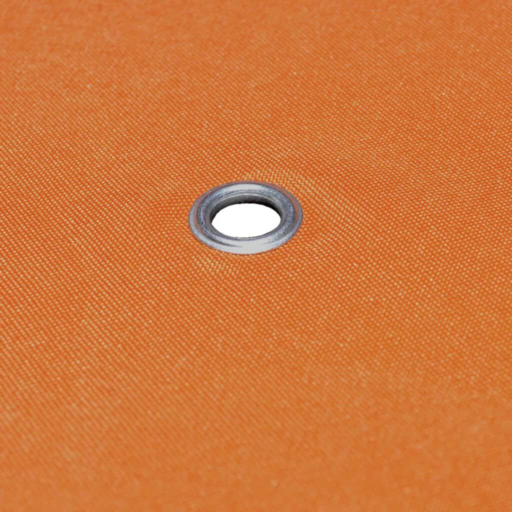 vidaXL Gazebo Cover Canopy Replacement 310 g / m² Orange 3 x 3 m