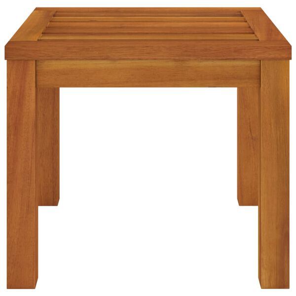 vidaXL Garden Stools with Cushions 2 pcs 40x40x42 cm Solid Wood Acacia