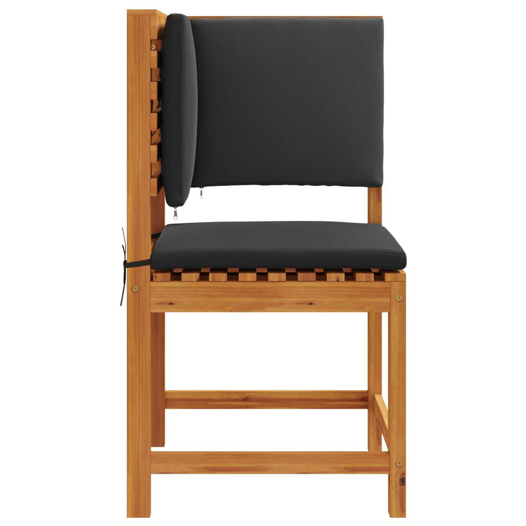 vidaXL Garden Chair Brown 50 x 50 x 91cm Solid Acacia wood