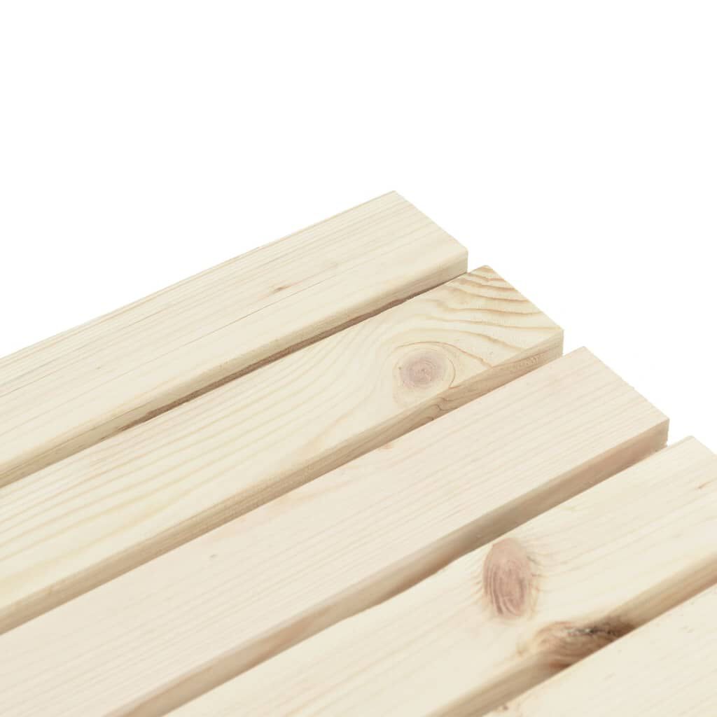 vidaXL Garden Table 115x55x65 cm Solid Wood Fir