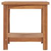 vidaXL Coffee Table 45x45x45 cm Solid Teak Wood