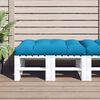 vidaXL Pallet Cushion Blue 120x80x12 cm Fabric