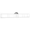 vidaXL Chicken Coop 9x1x1.5 m Galvanised Steel