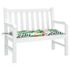 vidaXL Garden Bench Cushion Multicolour 100x50x7 cm Oxford Fabric