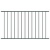 vidaXL Fence Panel Powder-coated Steel 1.7x1 m Anthracite