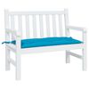 vidaXL Garden Bench Cushion Light Blue 100x50x7cm Oxford Fabric