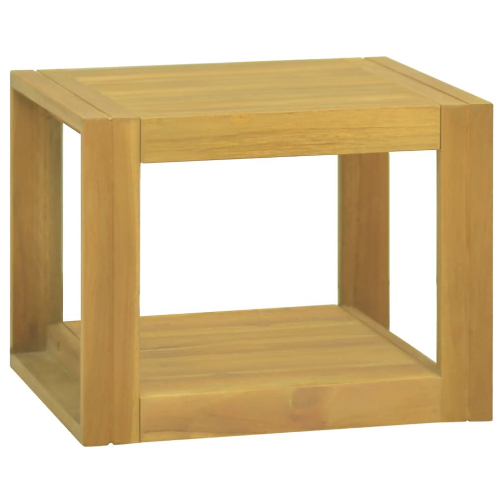 vidaXL Bathroom Cabinet 45x45x35 cm Solid Wood Teak