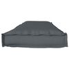 vidaXL Cushion Anthracite 140 x 40 x 8 cm Oxford Fabric