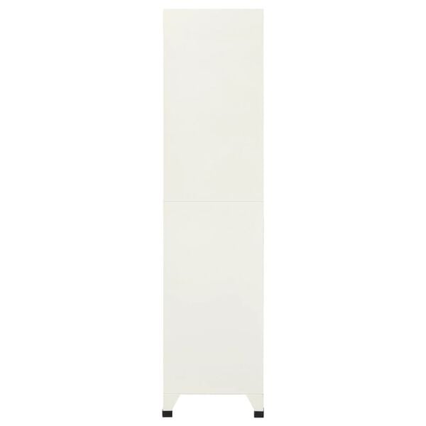 vidaXL Locker Cabinet Grey and Blue 90x45x180 cm Steel