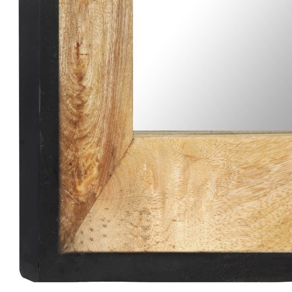 vidaXL Mirror 110x50 cm Solid Mango Wood