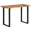 vidaXL Dining Table 110x50x76 cm Solid Wood Acacia